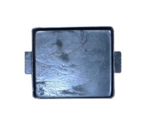 Chapa Retangular Ferro Fundido 24x25 cm M...