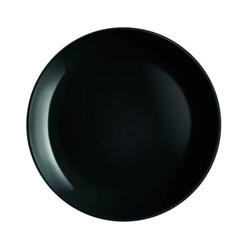 Prato Raso Diwali Noir 27cm Preto ACR_P0786