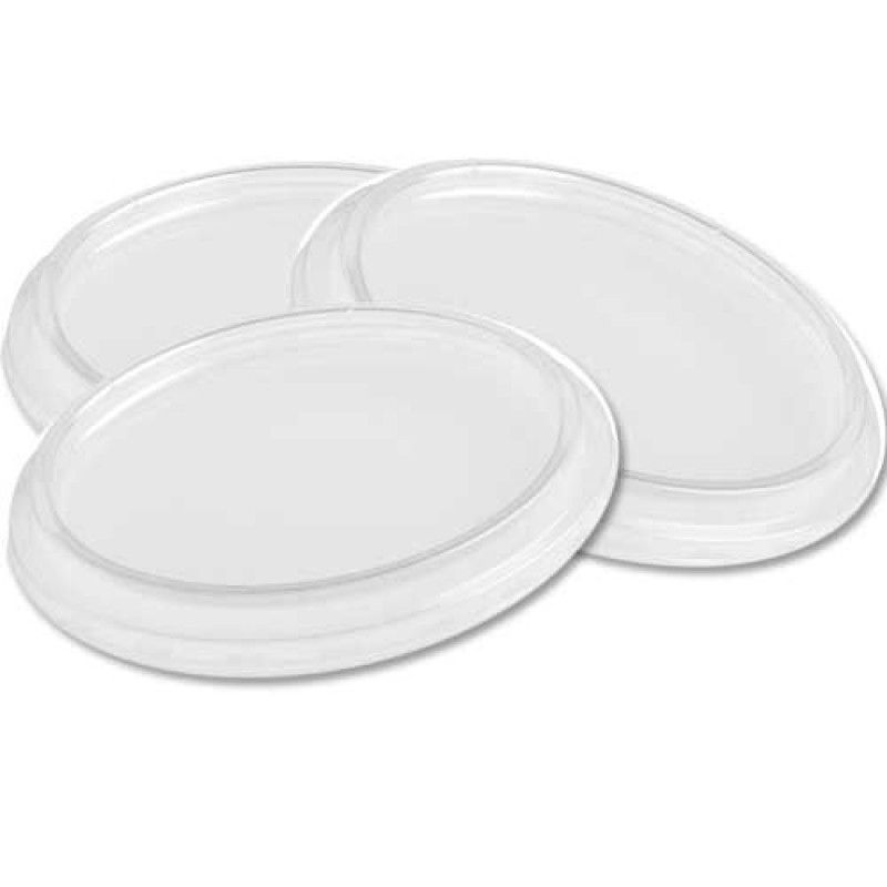 Tampa Copo 200ml / Pote 100ml Pct 100 Cop...