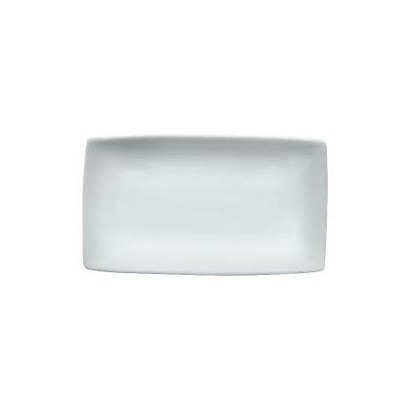 Bandeja Rasa Oriental 30x17cm Porcelana B... Bandeja Rasa Oriental 30x17cm Porcelana B...