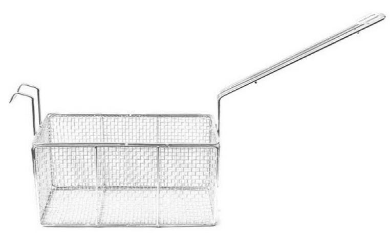 Cesta de Fritura Retangular Tela 28x14x14...