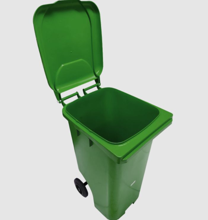 Lixeira Contentora 240 Litros Verde Usapl...