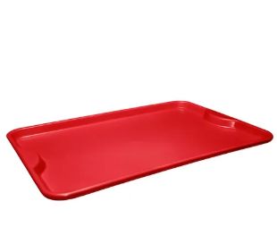 Bandeja Plástica Fast-Food Vermelha 48x33... Bandeja Plástica Fast-Food Vermelha 48x33...