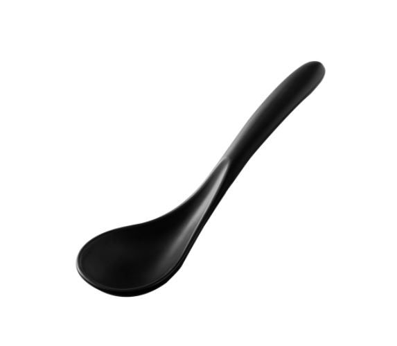 Mini Colher Chinesa Melam 18x5cm Pto HAU_... Mini Colher Chinesa Melam 18x5cm Pto HAU_...