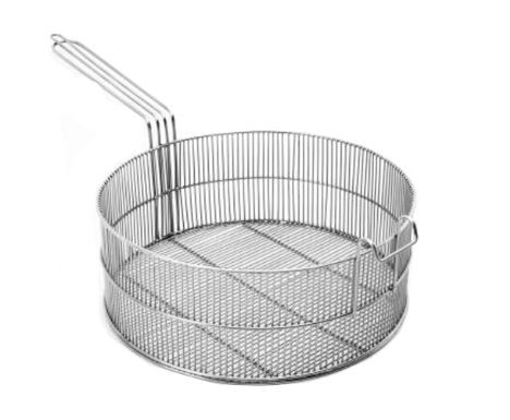 Cesta Fritura em Arame Redondo 26x12cm Ar...