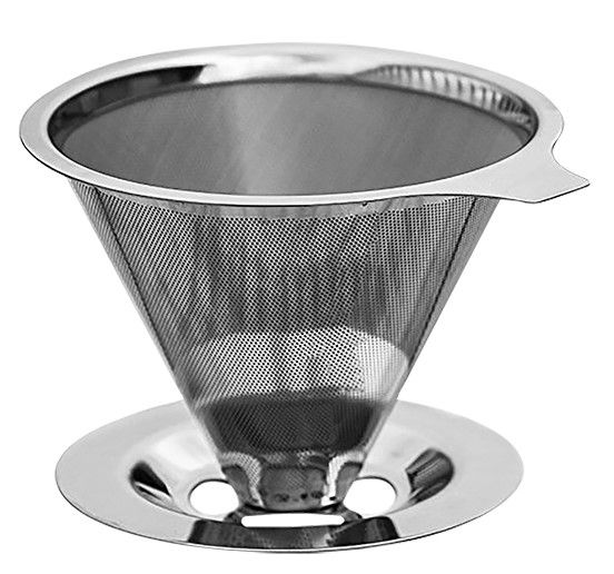 Filtro Cafe Inox 4 Xicaras 12x8cm KME_6793