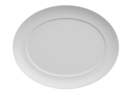 Travessa Rasa Versa 48x39cm Porcelana Bra... Travessa Rasa Versa 48x39cm Porcelana Bra...