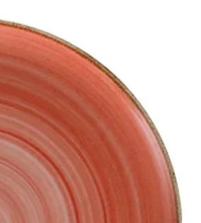 Prato Raso Porcelana Artisan Salmon 27cm ... Prato Raso Porcelana Artisan Salmon 27cm ...