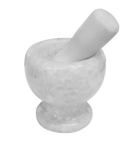 Pilão e Socador de Pedra 10x10cm Kehome R... Pilão e Socador de Pedra 10x10cm Kehome R...