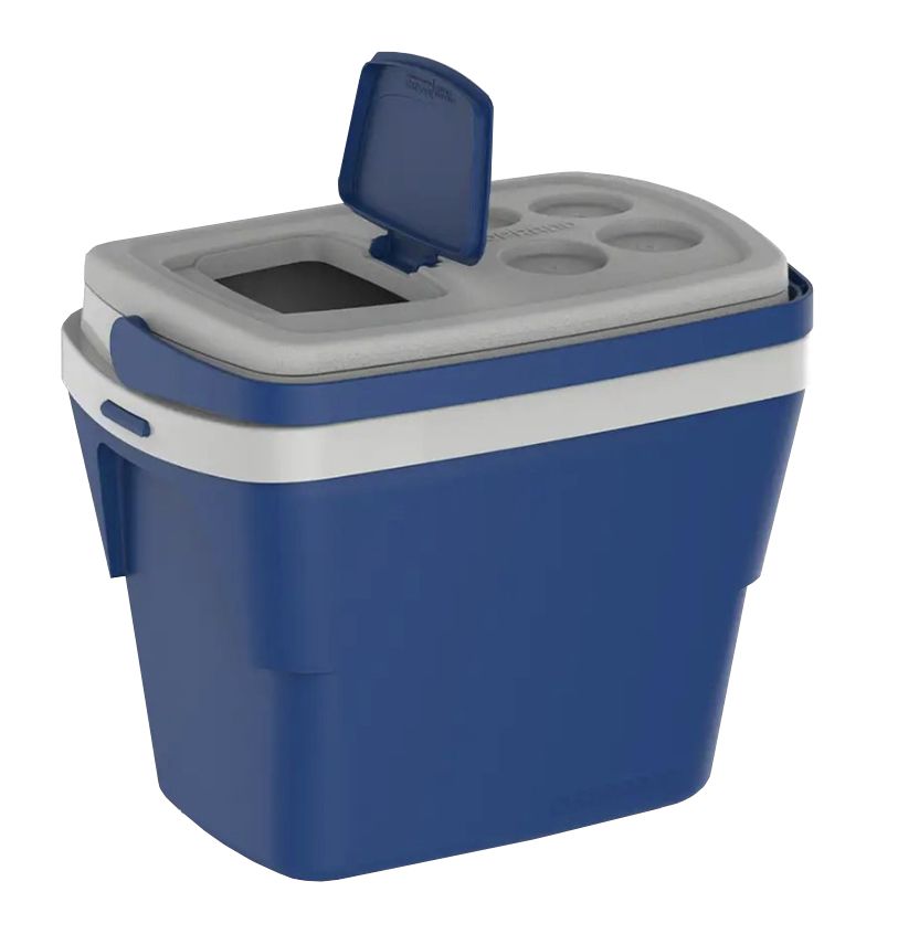 Caixa Termica 28L Tropical Azul SPN_0121-55 Caixa Termica 28L Tropical Azul SPN_0121-55