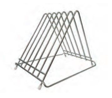 Suporte para Tábuas de Corte Inox 6 Lugar... Suporte para Tábuas de Corte Inox 6 Lugar...