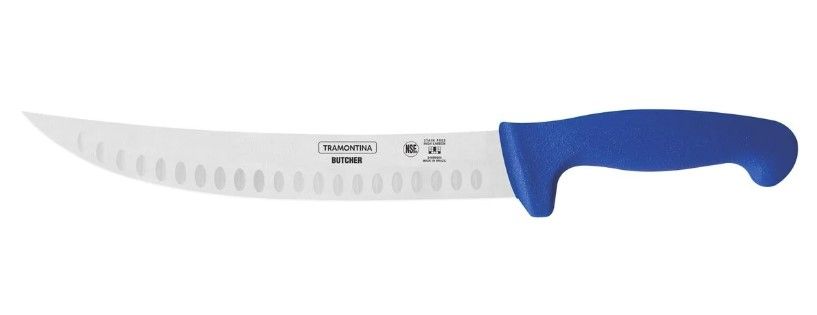 Faca Chef Churrasqueiro 10 Polegadas Azul...