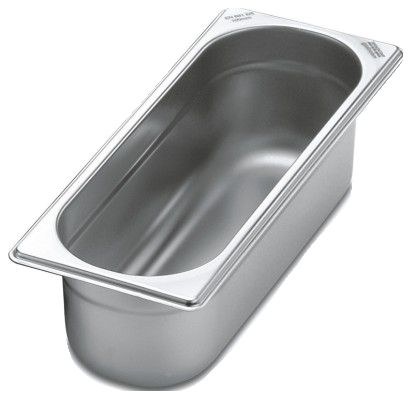 Cuba Gastronômica Aço Inox 2/8x10 32,5x13... Cuba Gastronômica Aço Inox 2/8x10 32,5x13...