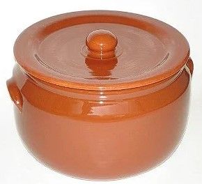 Caçarola de Cerâmica com Tampa 1,2 Litros...