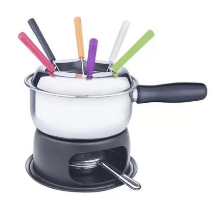 Conjunto Fondue Inox 12 Peças Brinox Ref.... Conjunto Fondue Inox 12 Peças Brinox Ref....