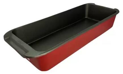Assadeira Alum AA 38x23x7cm Verm WCK_3232 Assadeira Alum AA 38x23x7cm Verm WCK_3232
