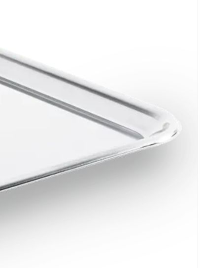 Bandeja Retangular Inox 48x32cm Arienzo B...