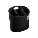 Porta Talheres com 3 Divisórias Preto Coz... Porta Talheres com 3 Divisórias Preto Coz...
