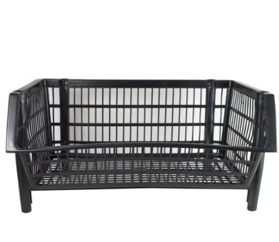 Cesta Expositora Preta 40x58x29cm Bolivar... Cesta Expositora Preta 40x58x29cm Bolivar...
