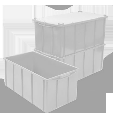 Caixa Plast Fech 70x35x35cm Bca 70L BLV_247 Caixa Plast Fech 70x35x35cm Bca 70L BLV_247