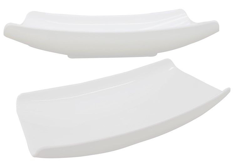 Travessa Curva Melam 30x18cm BTF_40025 Travessa Curva Melam 30x18cm BTF_40025