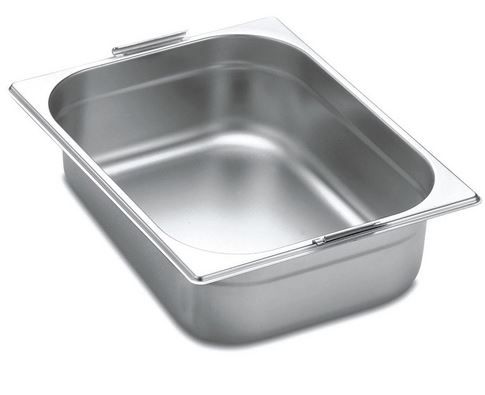 Cuba Gastronômica Aço Inox 1/2x100 com Al... Cuba Gastronômica Aço Inox 1/2x100 com Al...
