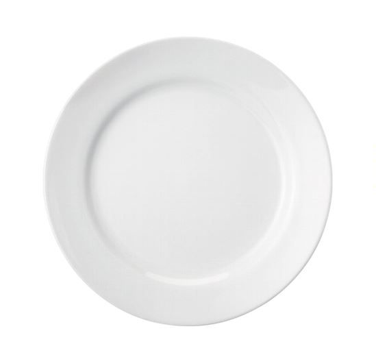 Prato Raso de Cerâmica Cilíndrica 26cm Sc... Prato Raso de Cerâmica Cilíndrica 26cm Sc...