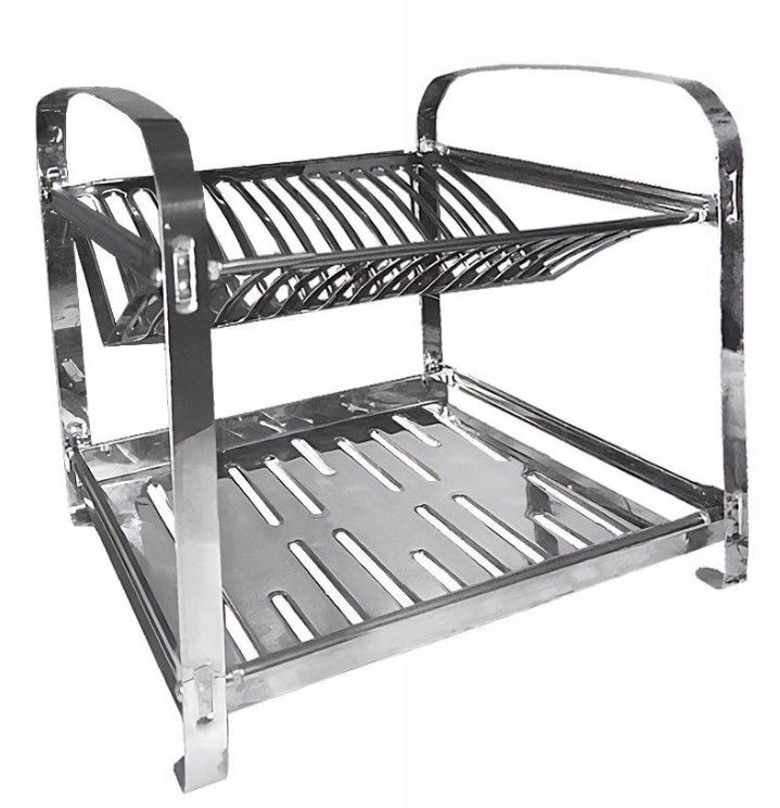 Escorredor 12 Pratos Inox STP_001 Escorredor 12 Pratos Inox STP_001