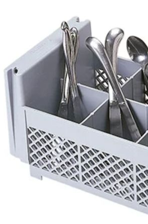 Rack Meia Cesta para Talheres 8 Divisória... Rack Meia Cesta para Talheres 8 Divisória...