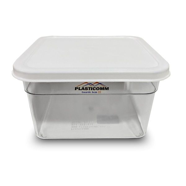 Caixa Plast Quad 22x22x13cm 4L Inc PLC_413 Caixa Plast Quad 22x22x13cm 4L Inc PLC_413