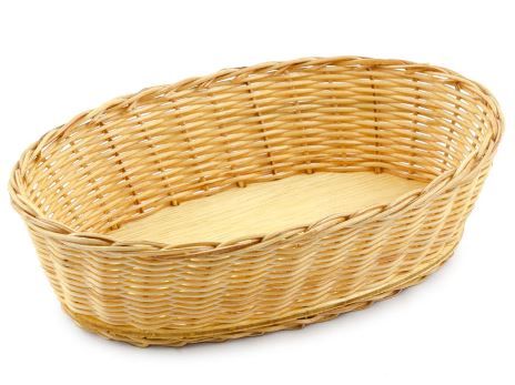 Cesta Vime Oval Lisa 19,5x12,5x5cm Caycar...