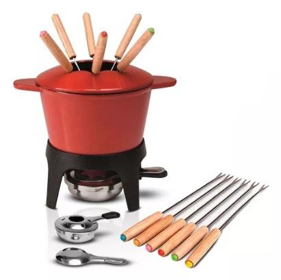 Fondue Chocol Carne Saute 10Pcs Verm HAU_... Fondue Chocol Carne Saute 10Pcs Verm HAU_...