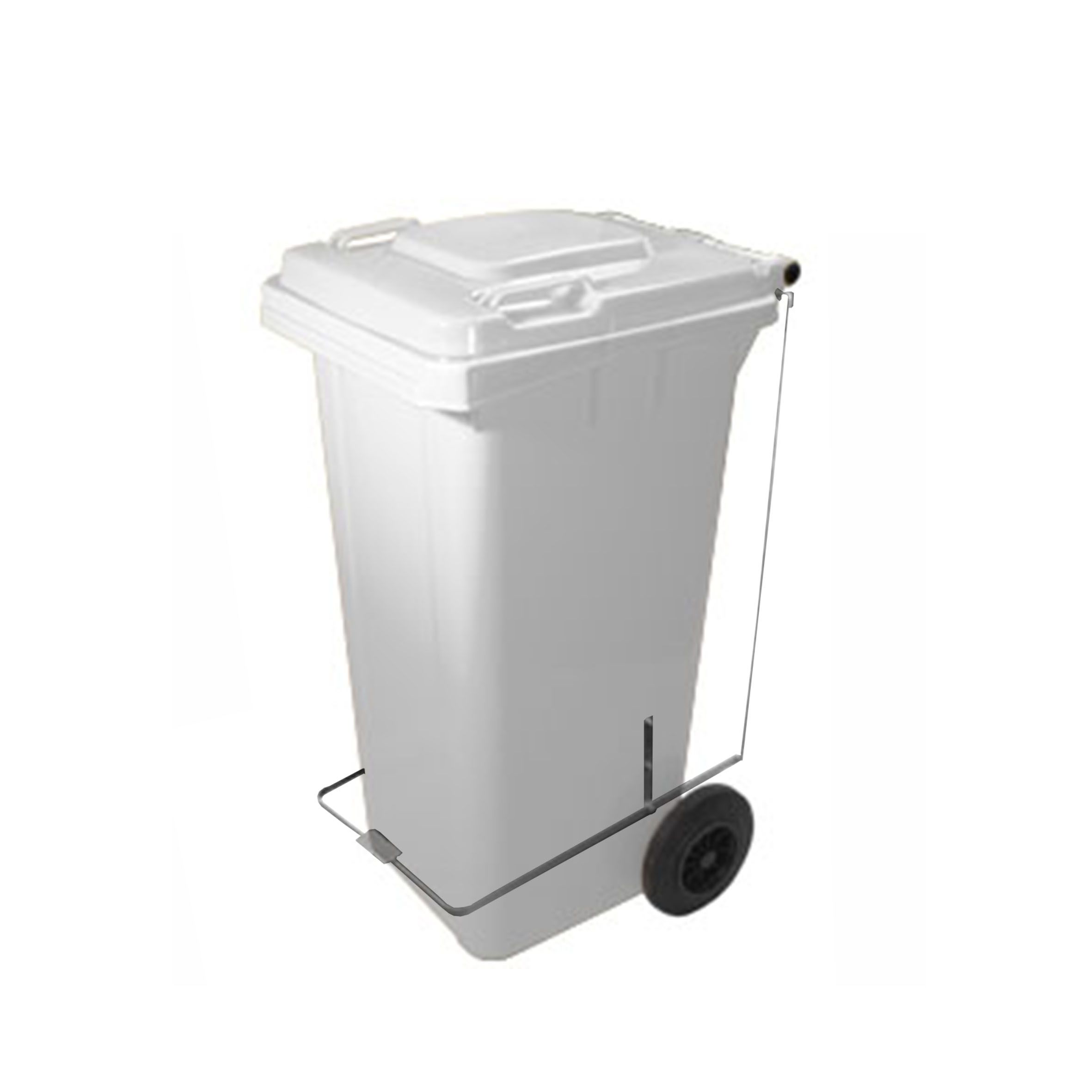 Lixeira Contentora com Pedal 120 Litros B... Lixeira Contentora com Pedal 120 Litros B...