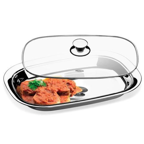 Travessa Inox Tpa Lyon 40x28x4,5 SV0 BNX_... Travessa Inox Tpa Lyon 40x28x4,5 SV0 BNX_...