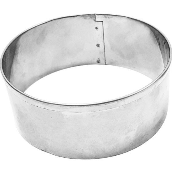 Aro Cortador Redondo Inox 10x8cm Tutipan ...