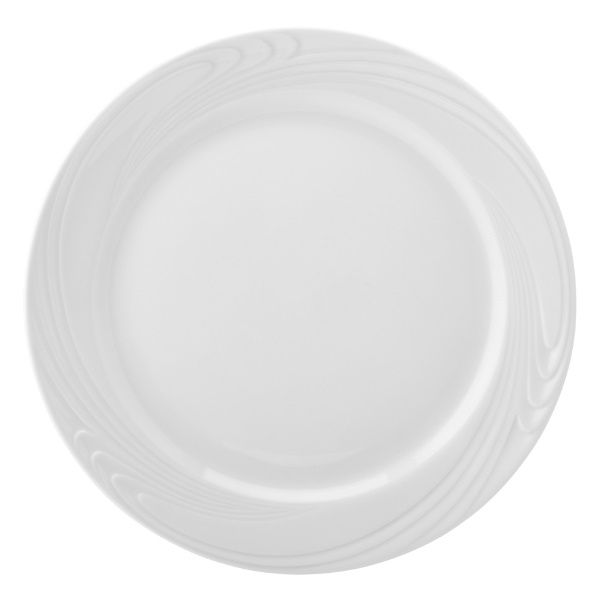 Prato para Bolo em Porcelana Waves 27cm S... Prato para Bolo em Porcelana Waves 27cm S...