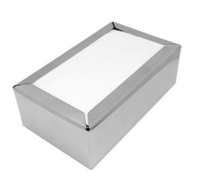 Porta Guardanapo TV Deitado Inox POP