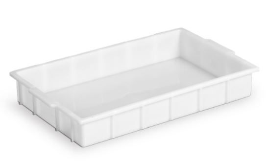 Caixa Plast Emp Salgado Bca 52x32x8cm BLV... Caixa Plast Emp Salgado Bca 52x32x8cm BLV...