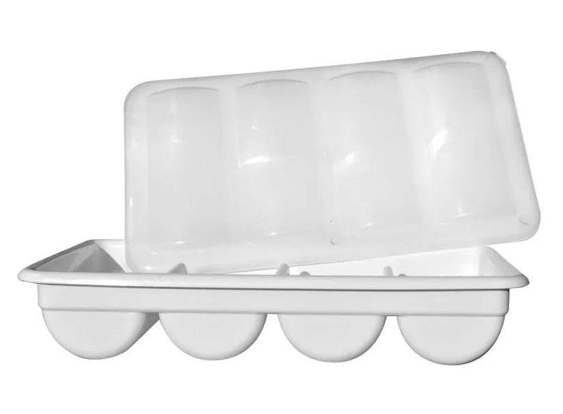 Porta Talher 4 Compart c/ Tpa JLY_10992 Porta Talher 4 Compart c/ Tpa JLY_10992