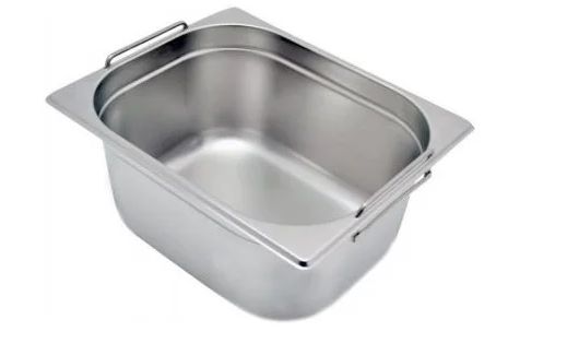 Cuba Gastronômica GN 1/2x150 com Alça 32,... Cuba Gastronômica GN 1/2x150 com Alça 32,...