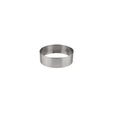 Aro Cortador Redondo Inox 10x4cm Doupan R... Aro Cortador Redondo Inox 10x4cm Doupan R...