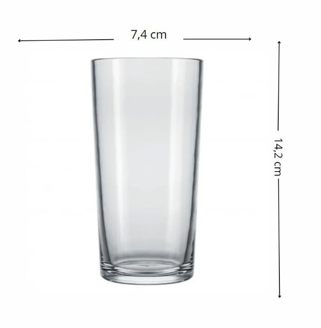 Copo Bar Long Drink 395ml Caixa com 24 Na... Copo Bar Long Drink 395ml Caixa com 24 Na...