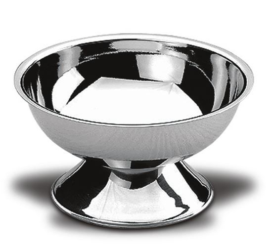 Saladeira Inox com Pe 9,5x5cm 150ml BNX_1... Saladeira Inox com Pe 9,5x5cm 150ml BNX_1...