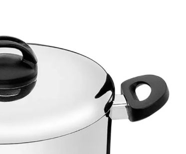 Caçarola Alumínio Polida Artesa 2 Asas 24...