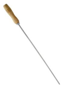 Espeto Simples Fino Coracao 75cm MTX_703 Espeto Simples Fino Coracao 75cm MTX_703