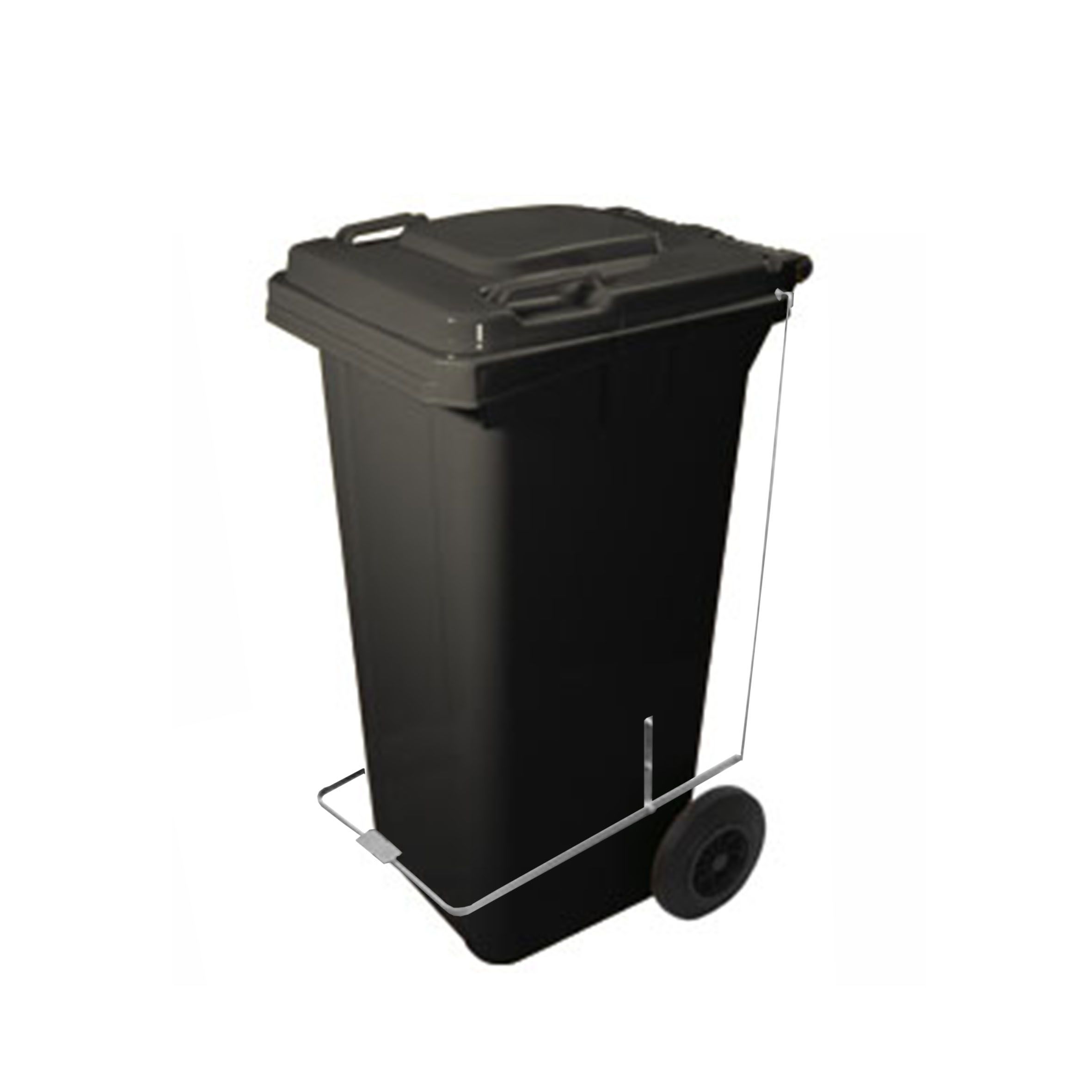 Lixeira Contentora Quad Pedal 120L Pto US... Lixeira Contentora Quad Pedal 120L Pto US...