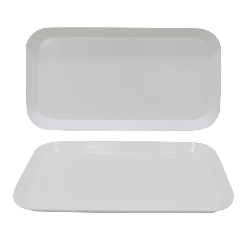 Bandeja Retangular Melamina 32x16x2,5cm B...
