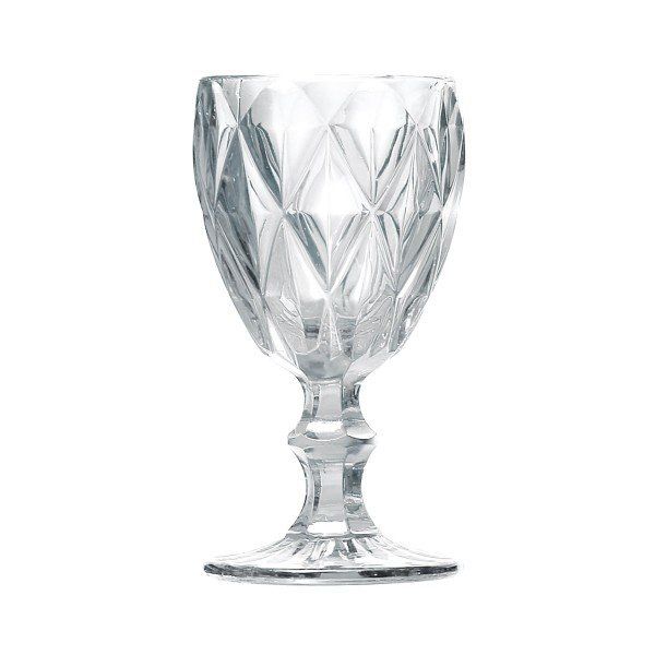 Taca Diamond Vinho/Agua 340ml Cx6 KME _88001 Taca Diamond Vinho/Agua 340ml Cx6 KME _88001