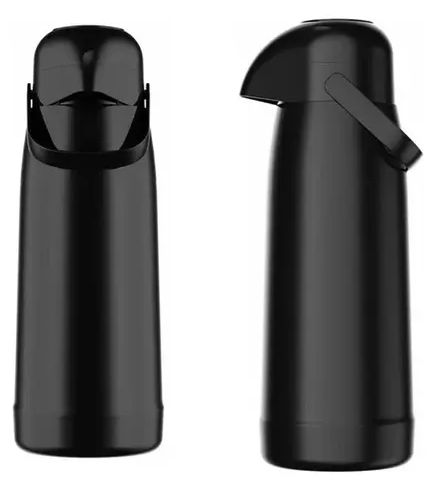 Garrafa Térmica Pump Preta 1,8 Litros Ter... Garrafa Térmica Pump Preta 1,8 Litros Ter...