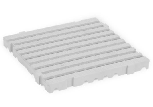 Estrado Plástico Branco 50x50x5cm Bolivar...